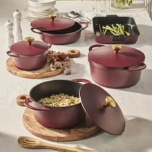 Cherry Cast Lite Non-Stick Casserole